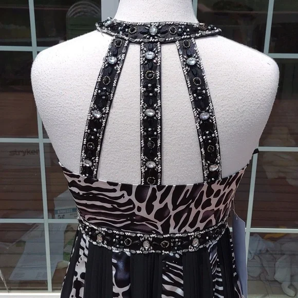 SUE WONG Caché Cocktail Dress.              💜 VINTAGE 💜 new sexy is you! - Picture 5 of 12